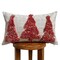 Merry Lumbar Pillow Cover – 12" × 20" Shag Christmas Tree Decor | Busa Designs